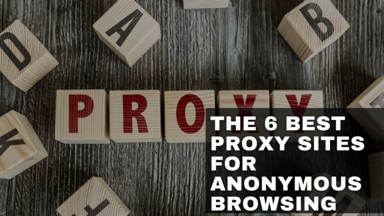 Proxy Sites